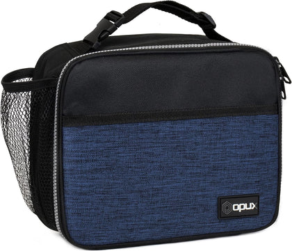 Insulated Lunch Bag for Kids, Reusable Lunch Box for School with Leakproof Lining, Compact Soft Cooler Tote for Boys