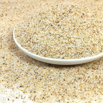 Aquarium Sand, 5lbs Beige Fish Tank Sand, Aquarium Gravel Substrate