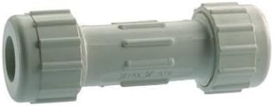 Homewerks Schedule 40 1-1/2 in. Compression x 1-1/2 in. Dia. Compression PVC Coupling