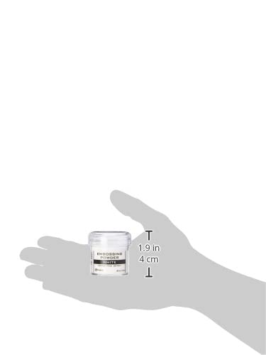 Embossing Powder, .60 oz, White