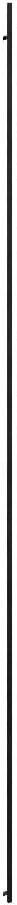 NavePoint 42U Vertical Cable Management Rail, Rack Mount, 0.82 x 4.6 x 76