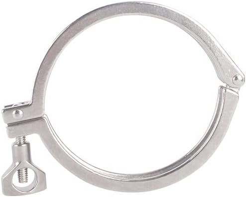 4" Sanitary Tri Clamp 304 Stainless Steel Clover Heavy Duty Pack of 1