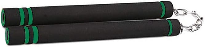 TOPOINT Nunchuck,Safe Foam Training Nunchucks/Nunchakus with Steel Chain for Kids & Beginners Practice and