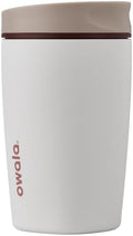 SmoothSip Slider Insulated Stainless Steel Coffee Tumbler, Reusable Iced Coffee Cup, Hot Coffee Travel Mug, BPA Free