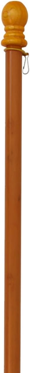 57" Pine Wooden Flag Pole
