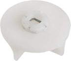 2Pcs Motor Coupler for Eco Twin, Eco Plus and Blue Leaf Mixers,White, Mixer Replacement Part