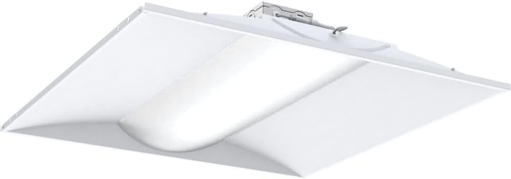 Lithonia Lighting 2x2 LED Troffer Light, Includes Emergency Battery Backup