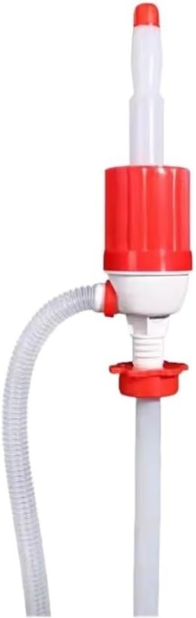 Manual Siphon Drum Pump 7 GPM with 48in Hose Kit for 55 Gallon Drums