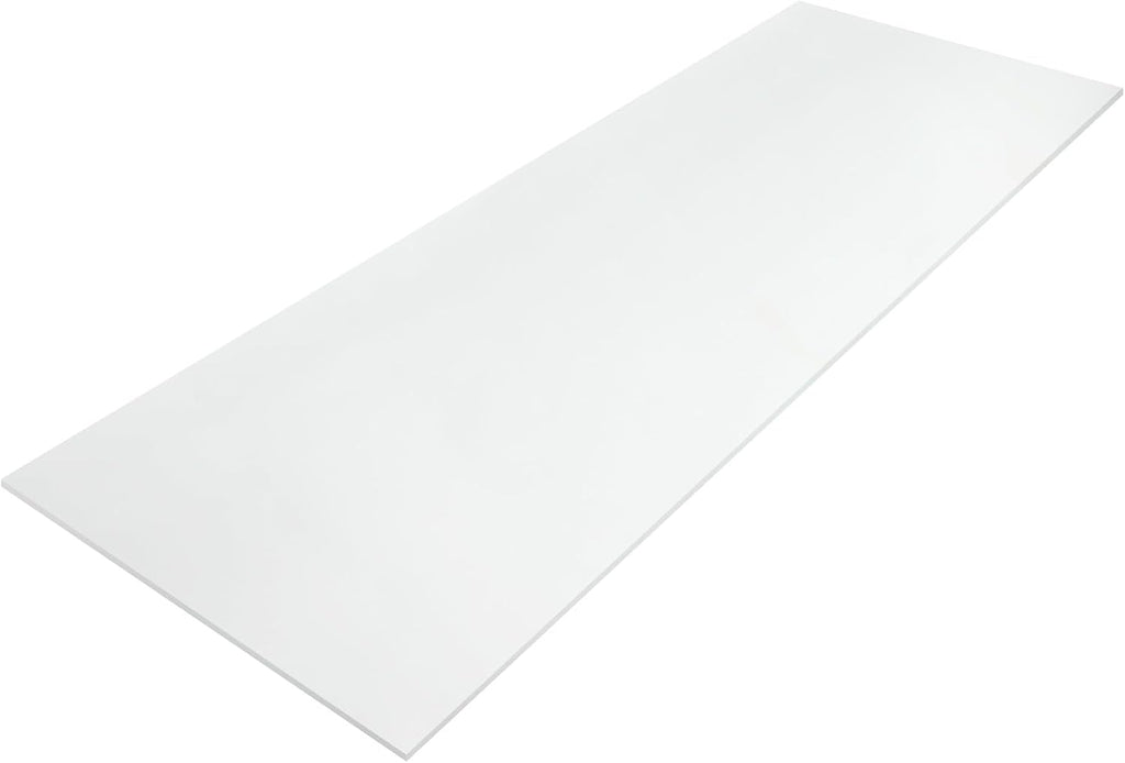 1 Pack Upholstery Foam Sheet, 1/4" X 24" X 72", White