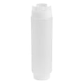 First In First Out 16 Ounce Condiment Squeeze Bottle 6 Refillable Lid FIFO Squeeze Bottle - Precision Dispensing Tip