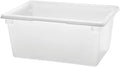 18" x 26" x 12" Polypropylene 17 Gallon Food Storage Box Container White Color- Commercial Food Storage Box Stackable
