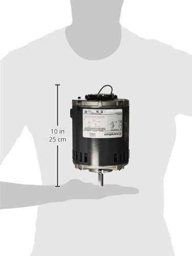 Marathon 4701 48Y Frame 5KH39QN5512T Open Drip Proof Belt Drive Motor, 1 Split Phase, Resilient Ring Mount, Sleeve Bearing, 1/4 hp, 1725 RPM, 1 Speed, 115 VAC