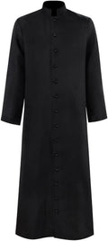 Men's Cassock Robe Church Robe Choir Minister Clergy Pulpit Liturgical 5 colors