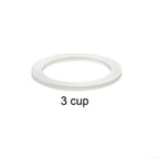 Silicone Rubber Replacement Gasket-Ring Seal for Coffee Espresso Moka Pot Maker Compatible with 1-12 Cup Sizes Multiple Diameter Options(3 cup)