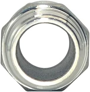 VARMHUS F Trash Pump Adapter Male Camlock x Male Pipe Threads Stainless Steel 316 (1/2")