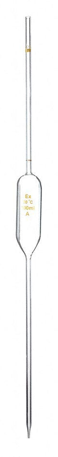 Volumetric Pipette,A,Glass,100mL,PK6