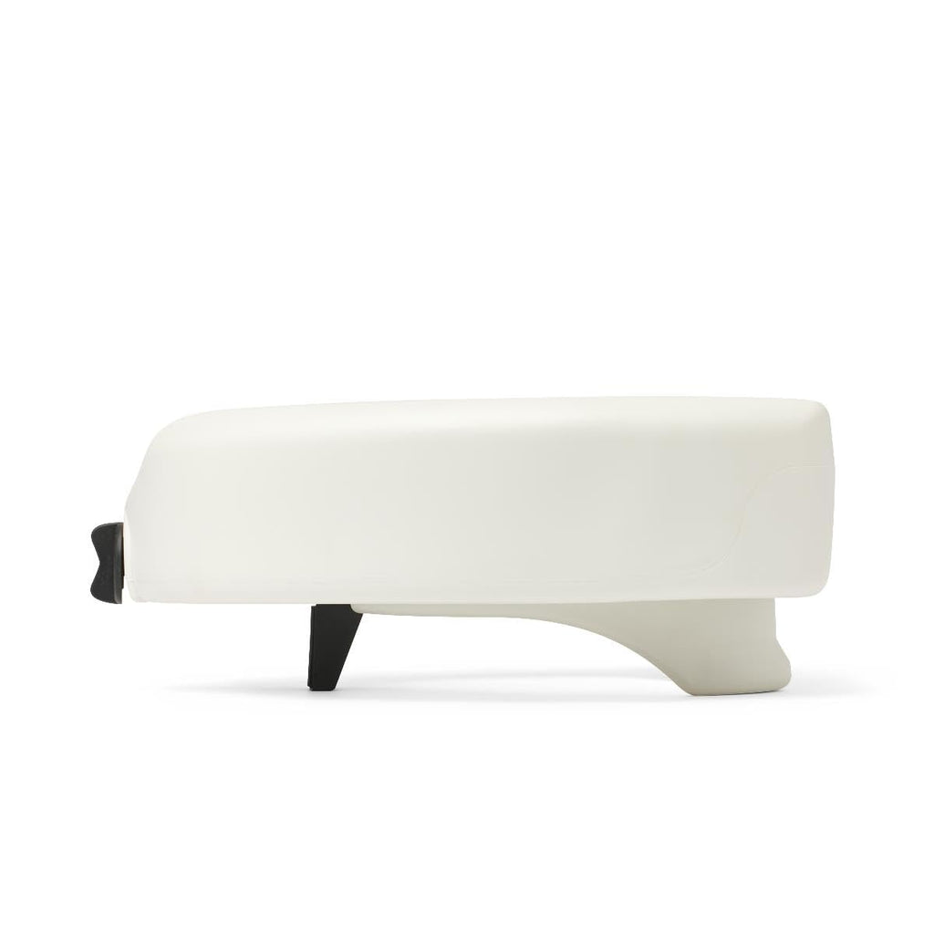 5" Elevated Toilet Seat Riser, 350 lb Capacity, White