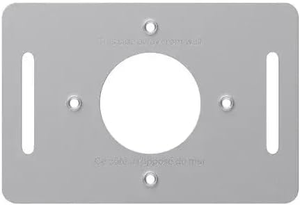 Nest Thermostat Trim Kit - Made for the Nest Thermostat - Programmable Wifi Thermostat Accessory - Snow