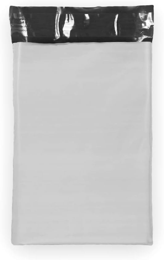 15 EcoSwift 14.5 x 19 White Poly Mailers Size #7 Self Sealing Bulk Packaging Materials Shipping Supplies Envelopes