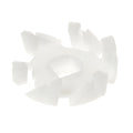White Blade Motor Coupling compatible with Braun Countertop Blender Kitchen Machine