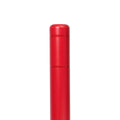 BollardGard 7" x 52" Bollard Cover Red - Innoplast (Red red Tape)