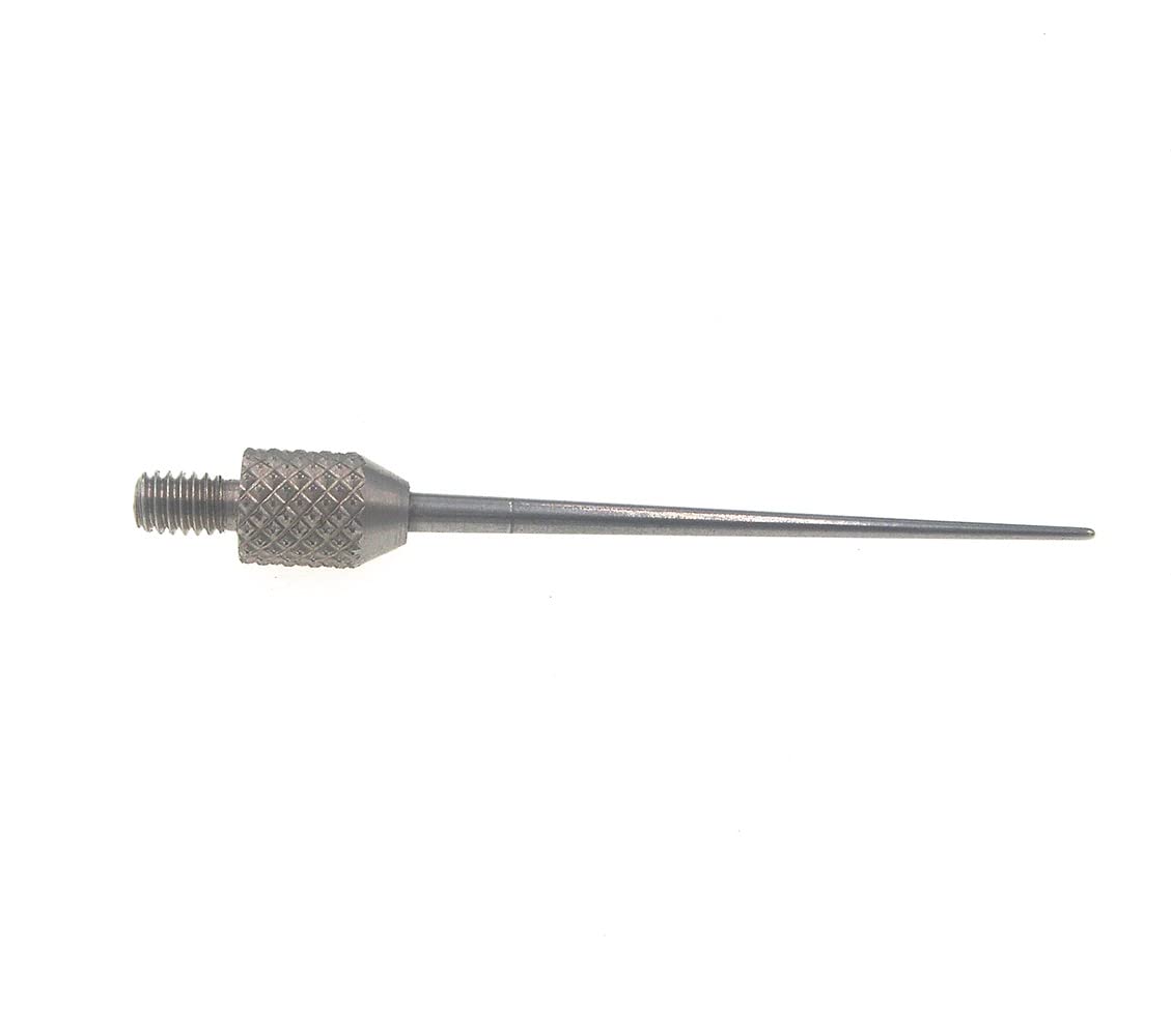 Needle Point Contact Points R0.25 Tip for Dial Digital Indicators Depth Gauge 4-48 Thread 31mm Length(L31)