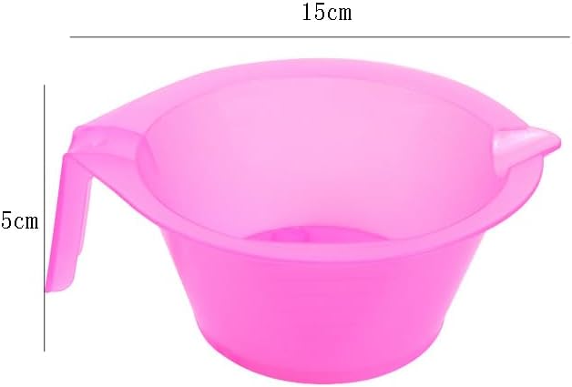 2 Pieces Hair Color Bowl Hair Dye Bowl Hair Color Mixing Bowl Plastic Color Mixing Tint Bowl Applicator Bowl Hair