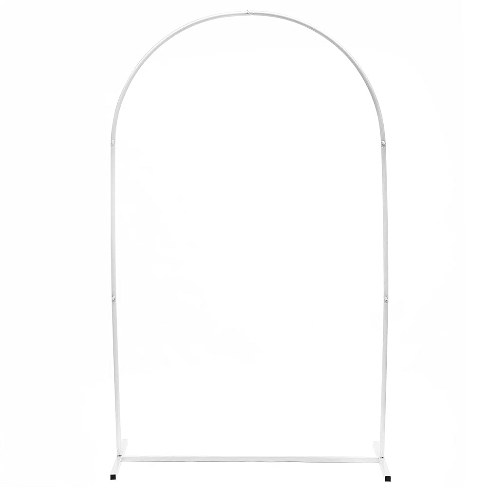 Wedding Backdrop Stand Metal Arch Frame with Hexagonal Grid for Party
