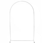 Wedding Backdrop Stand Metal Arch Frame with Hexagonal Grid for Party