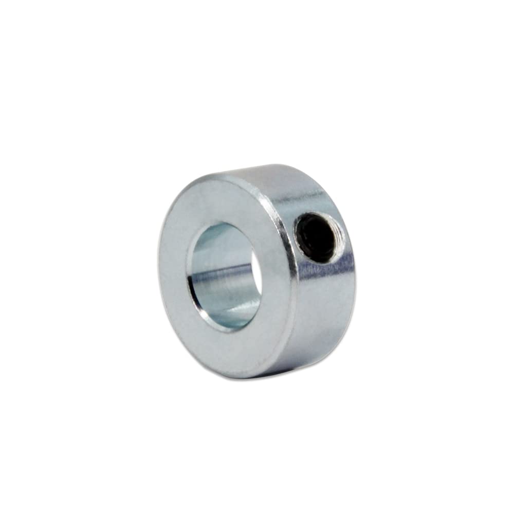 8pcs 1/2" Bore Shaft Collar Lock Collar Zinc Plated Solid Steel with Set Screw