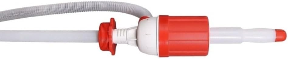 Manual Siphon Drum Pump 7 GPM with 48in Hose Kit for 55 Gallon Drums