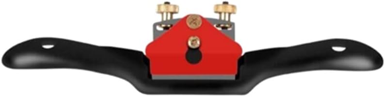 ATPCOOK 10" Adjustable Spokeshave Plane with Flat Base, Metal Blade Wood Spoke Shave for Woodcraft, Woodworking Hand