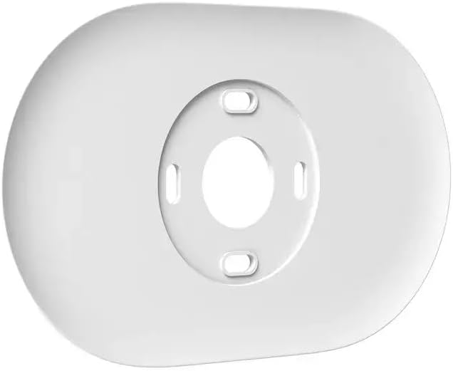 Nest Thermostat Trim Kit - Made for the Nest Thermostat - Programmable Wifi Thermostat Accessory - Snow