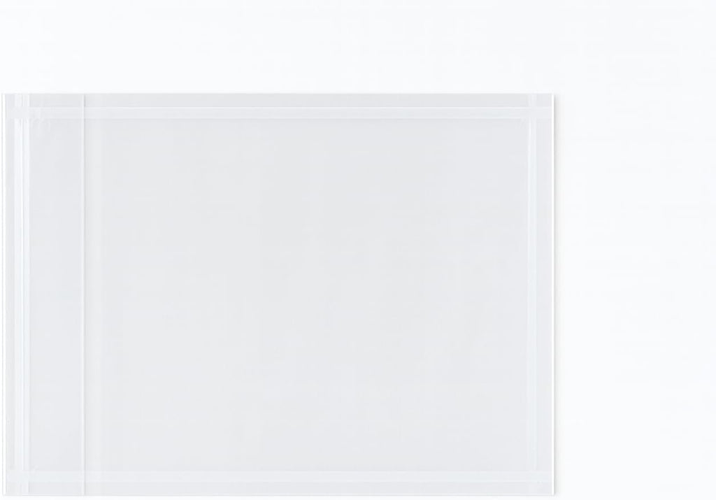 Packing List Enclosed Envelopes – 4.5" x 5.5" Short Side Opening – Self-Adhesive Clear or Printed Options – Multiple