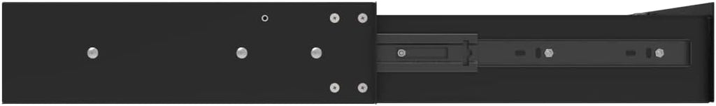 2U Server Cabinet Case 19 Inch Rack Mount Lockable Drawer