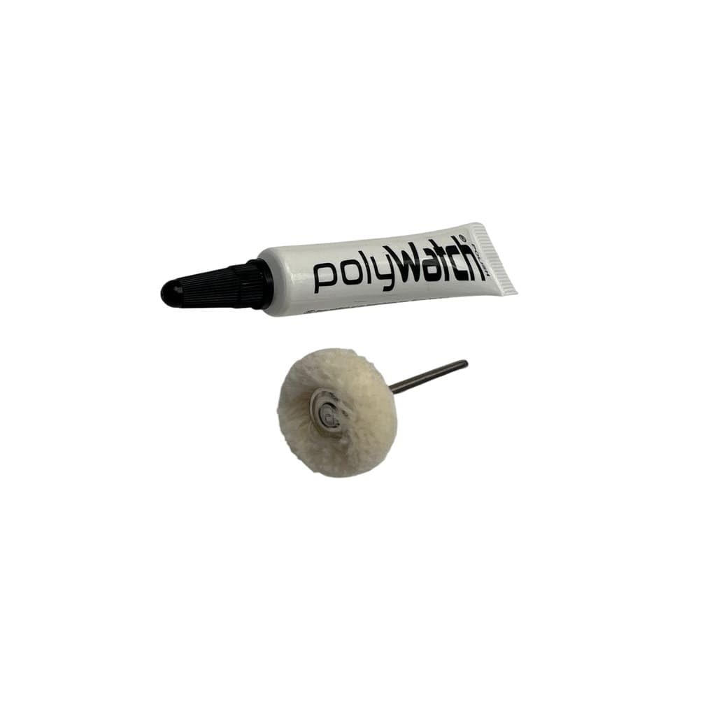 Plastic Watch Crystal Scratch Remover Polish Tool with Mounted String Buff Soft Polishing