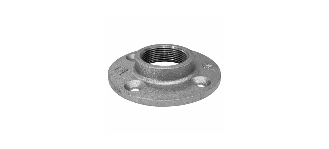 Muellar #521-605HC 1" Black Floor Flange