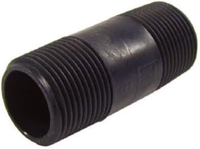 B & K Pvc Nipple 1 " X 3 " Gray Schedule 80