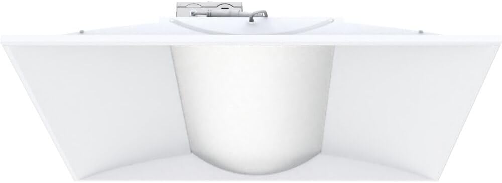 Lithonia Lighting 2x2 LED Troffer Light, Includes Emergency Battery Backup