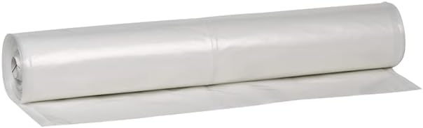 4CH350 4 Mil Clear Plastic Sheeting, 3-Foot by 50-Foot