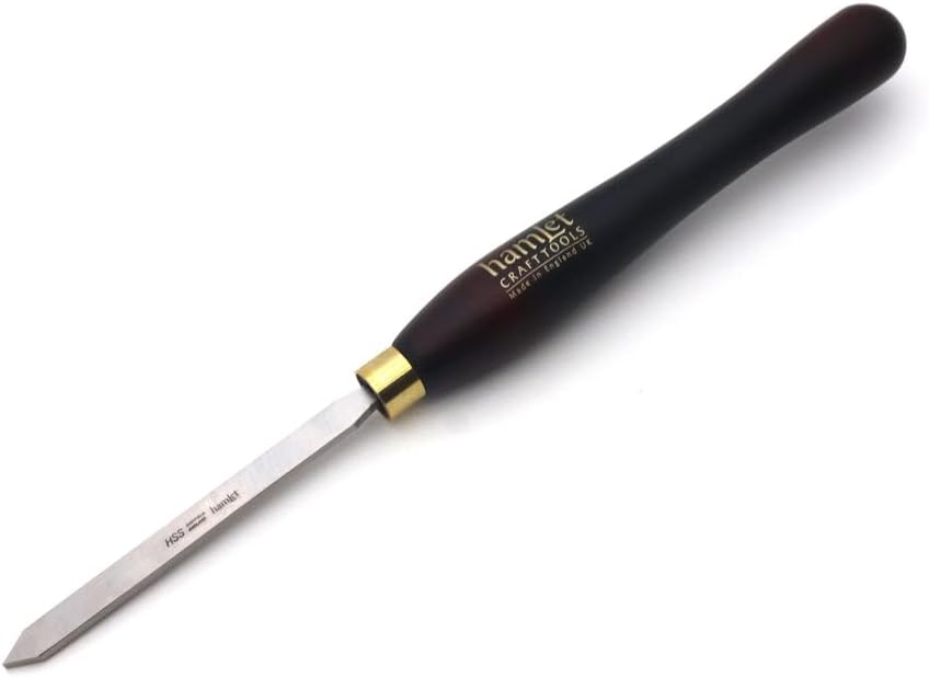 Thin Parting Tool (HCT090) by Henry Taylor, 1/2" Wide x 1/8" Thick Blade, M2 HSS, 16-1/4" Overall Length