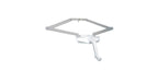 21-1/2" White Roto Gear Awning Window Operator