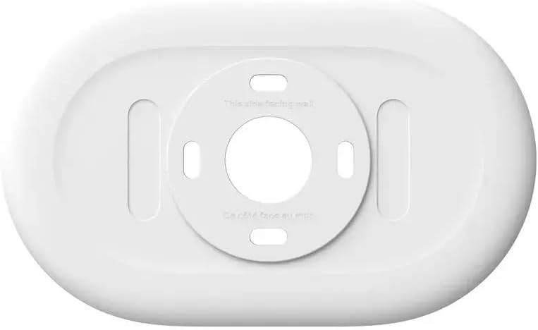 Nest Thermostat Trim Kit - Made for the Nest Thermostat - Programmable Wifi Thermostat Accessory - Snow