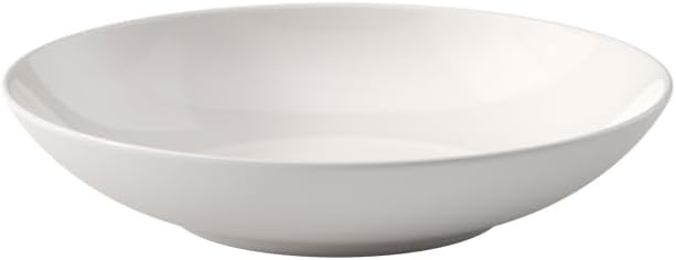 For Me Pasta Bowl, 9.25 in/37 oz, Premium Porcelain, White