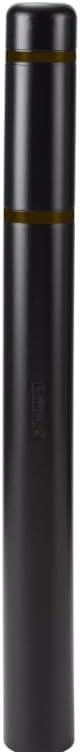 BollardGard 4" x 52" Bollard Cover - Innoplast (Black Black Tape)