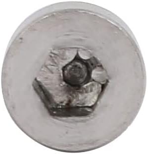 uxcell 10pcs 304 Stainless Steel Hex Socket Shoulder Bolt 4mm Shoulder Dia 10mm Shoulder Length M3 Thread