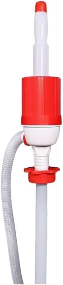 Manual Siphon Drum Pump 7 GPM with 48in Hose Kit for 55 Gallon Drums