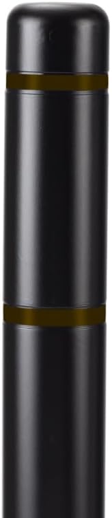 BollardGard 4" x 52" Bollard Cover - Innoplast (Black Black Tape)