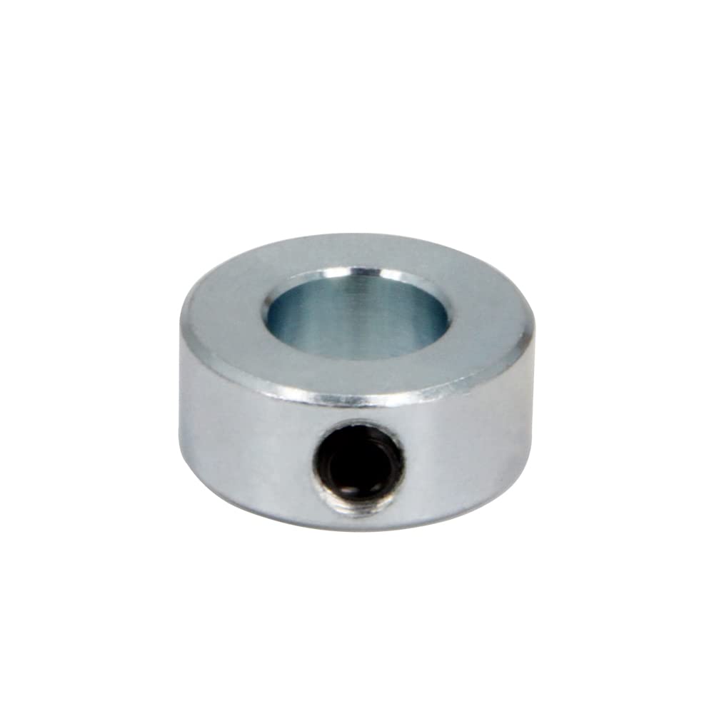 8pcs 1/2" Bore Shaft Collar Lock Collar Zinc Plated Solid Steel with Set Screw