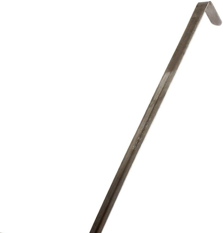 16 oz Stainless Steel Ladle with Long Hooked Handle Commercial Grade Portion Control Measuring Spoon for Soup Sauce